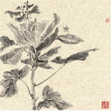 刘懿国画花鸟似曾相识·逸之八字画之家