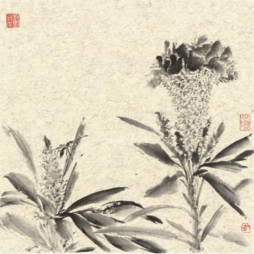 刘懿国画花鸟似曾相识·逸之七字画之家
