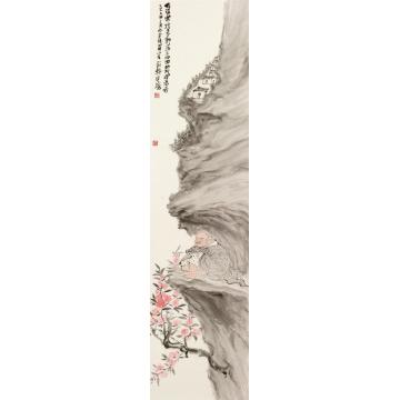刘懿国画人物罗汉之一字画之家