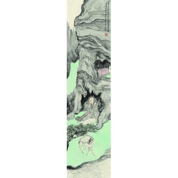 刘懿国画人物丛林高逸之十九字画之家