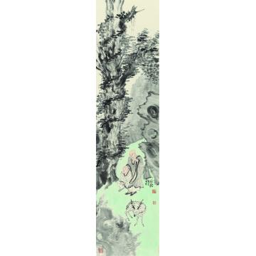 刘懿国画人物丛林高逸之十二字画之家