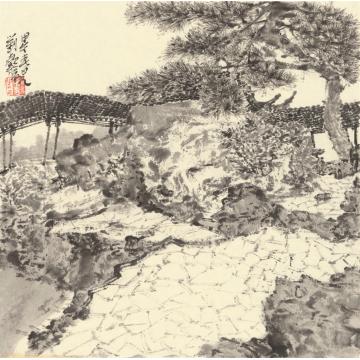 刘懿国画山水环秀山庄字画之家
