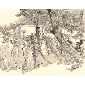 刘懿国画山水朴园字画之家