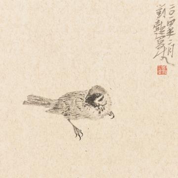 刘懿国画花鸟写生册之四字画之家