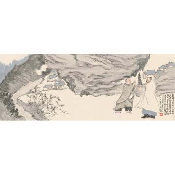 刘懿国画人物丛林高逸之二十五字画之家