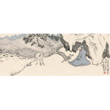 刘懿国画人物丛林高逸之二十四字画之家