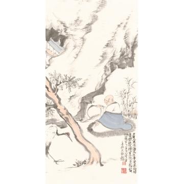 刘懿国画人物丛林高逸之三十一字画之家