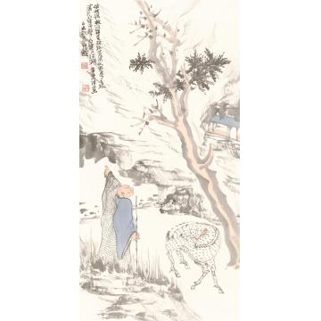 刘懿国画人物丛林高逸之三十五字画之家