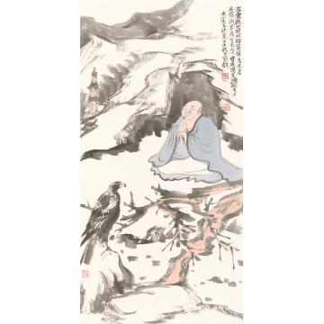 刘懿国画人物丛林高逸之三十四字画之家