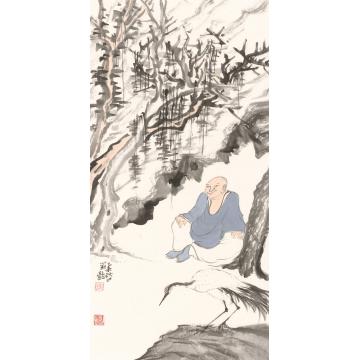 刘懿国画人物丛林高逸之三十二字画之家
