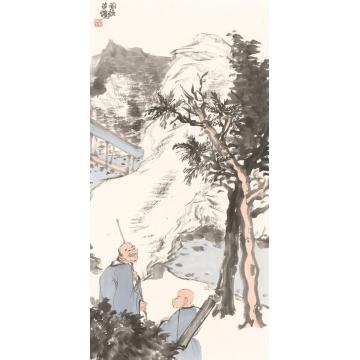 刘懿国画人物丛林高逸之三十字画之家
