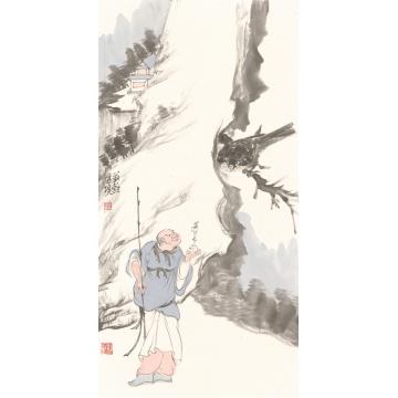 刘懿国画人物丛林高逸之二十九字画之家