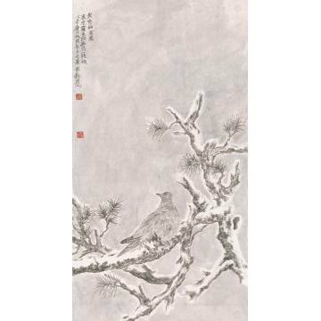 刘懿国画花鸟以形索影之九字画之家