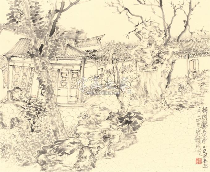 国画家刘懿字画之家