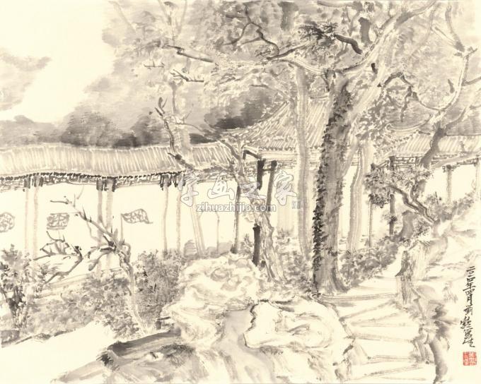 国画家刘懿字画之家