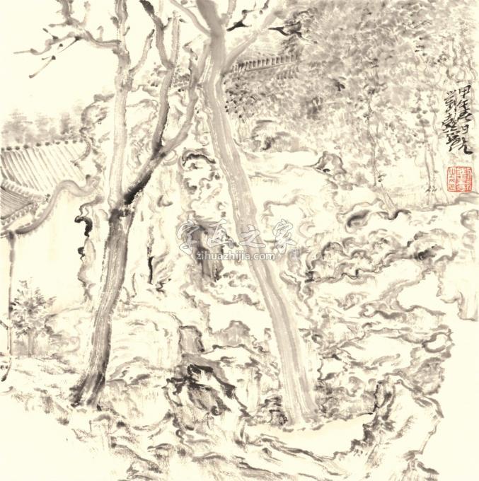国画家刘懿字画之家