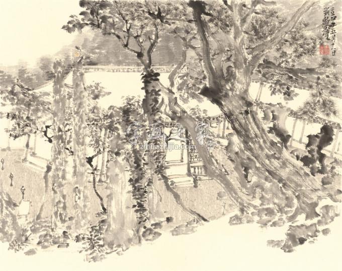 国画家刘懿字画之家