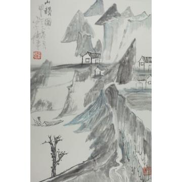 李宗伟国画山水山韻图字画之家