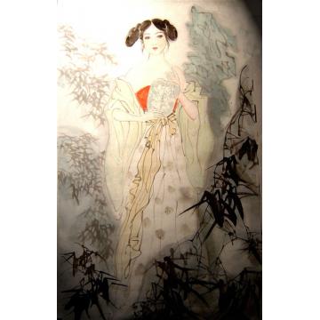 夏培民国画人物仕女字画之家