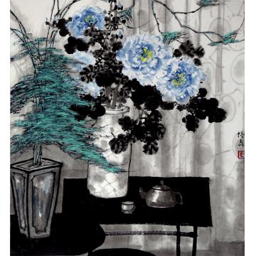夏培民国画花鸟春日字画之家