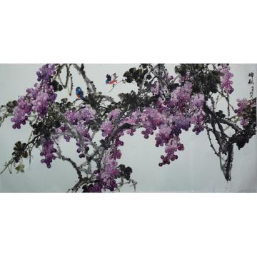 夏培民国画花鸟醉秋字画之家