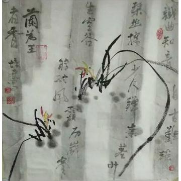 夏培民国画花鸟兰草字画之家