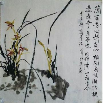 夏培民国画花鸟兰字画之家