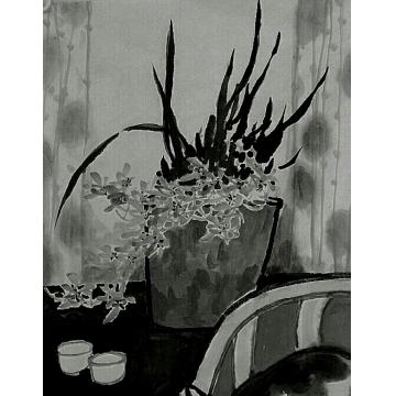 夏培民国画花鸟兰字画之家