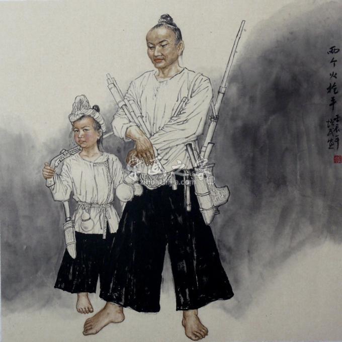 国画家夏培民字画之家