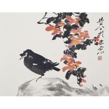 李文亮国画花鸟信笔遣兴字画之家