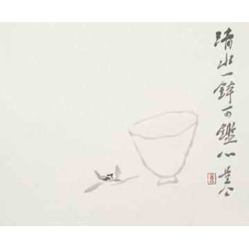 李文亮国画花鸟信笔遣兴字画之家