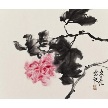 李文亮国画花鸟信笔遣兴字画之家