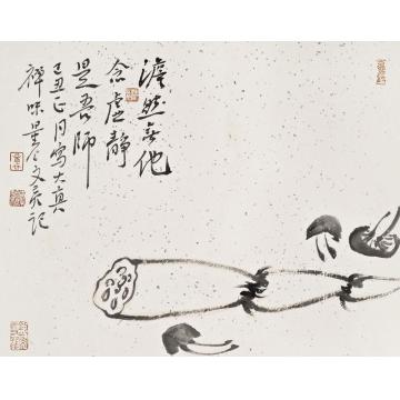 李文亮国画花鸟信笔遣兴字画之家