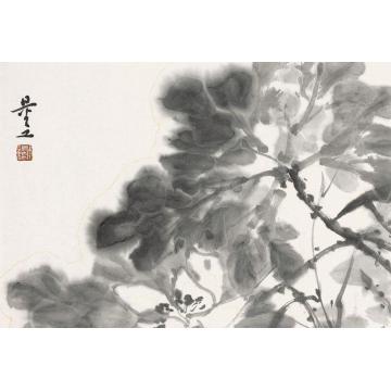 李文亮国画花鸟信笔遣兴字画之家