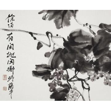 李文亮国画花鸟信笔遣兴字画之家