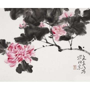 李文亮国画花鸟信笔遣兴字画之家