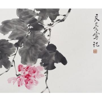李文亮国画花鸟信笔遣兴字画之家