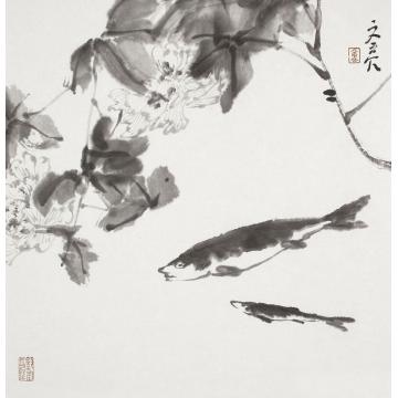 李文亮国画花鸟信笔遣兴字画之家