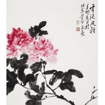 李文亮国画花鸟信笔遣兴字画之家