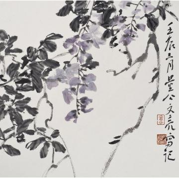 李文亮国画花鸟信笔遣兴字画之家