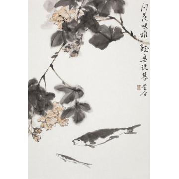 李文亮国画花鸟信笔遣兴字画之家