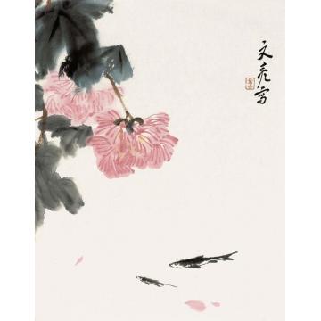 李文亮国画花鸟信笔遣兴字画之家
