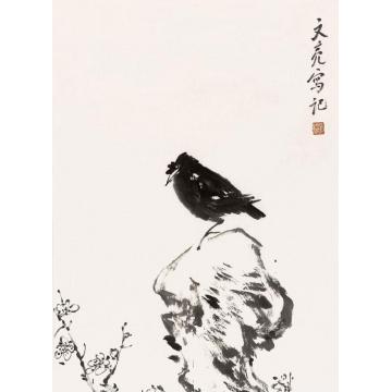 李文亮国画花鸟信笔遣兴字画之家