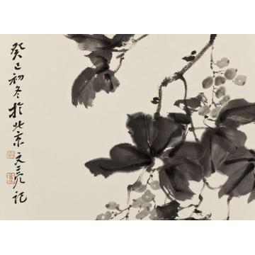 李文亮国画花鸟信笔遣兴字画之家