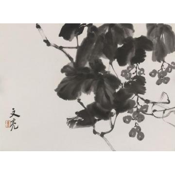 李文亮国画花鸟信笔遣兴字画之家