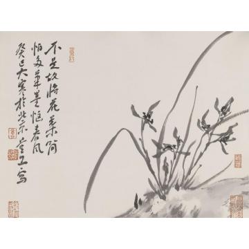 李文亮国画花鸟信笔遣兴字画之家