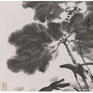 李文亮国画花鸟信笔遣兴字画之家