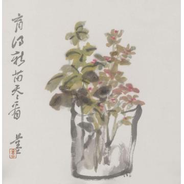 李文亮国画花鸟信笔遣兴字画之家