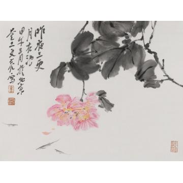 李文亮国画花鸟信笔遣兴字画之家