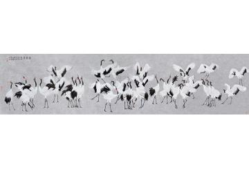 杨德衡国画花鸟重聚首字画之家